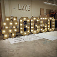 Load image into Gallery viewer, Vibrant Light Up Letters - Ray of Light Letters & Events
