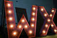 Load image into Gallery viewer, Classic Light Up Letters - Ray of Light Letters & Events, Large Light up Letters,4ft, Giant Light up Letters, Marquee Letters