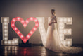 Load image into Gallery viewer, 4ft Light Up Love Heart