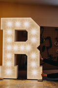 Load image into Gallery viewer, Hollywood Light Up Letters to Buy - Ray of Light Letters Large Light Up Letters for sale, 4ft light up marquee letters UK