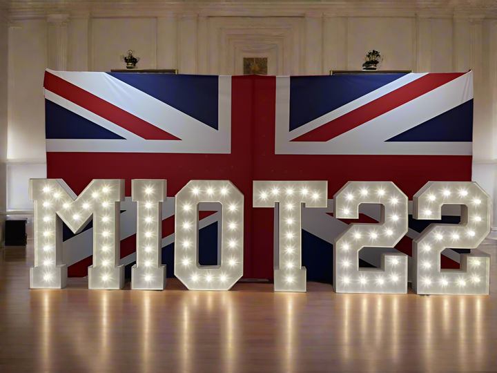 Light Up Numbers – 4ft & 5ft LED Numbers for Hire & Purchase UK