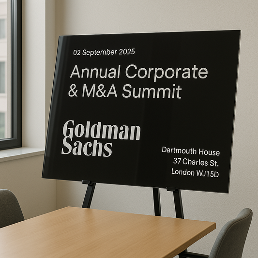 Custom Acrylic Corporate Signage