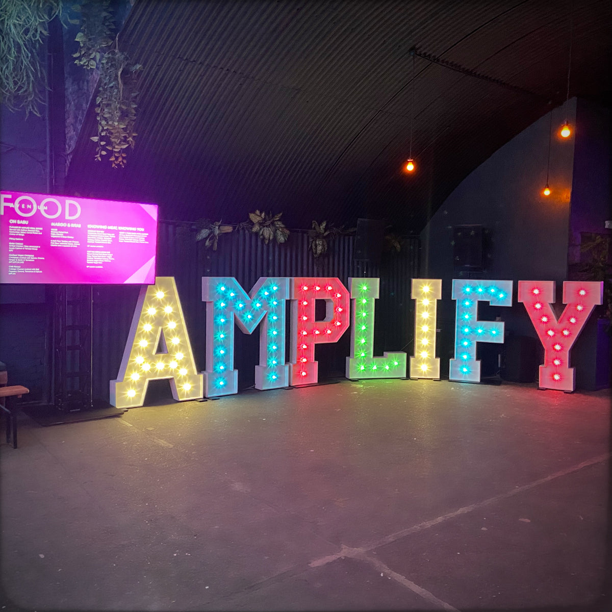 Led Lettering Event Hire Seminar & Conference Light Up Letters | 4ft LED Letters UK