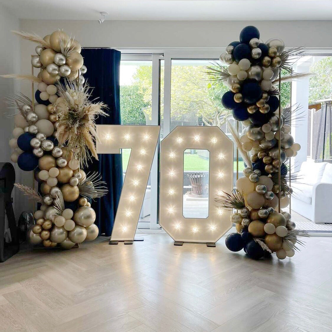 Birthday Light Up Letters