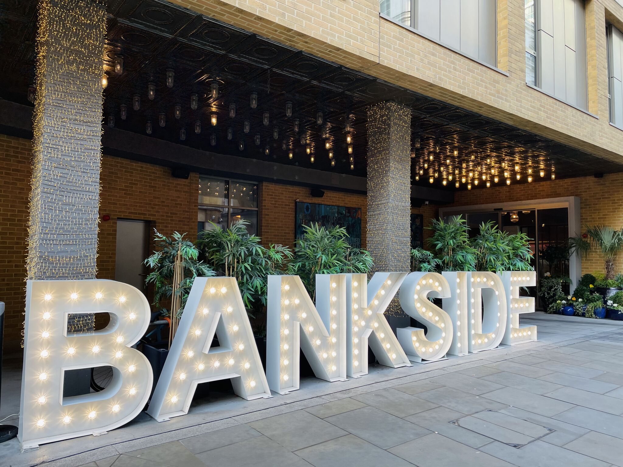 Steel Light Up Letters