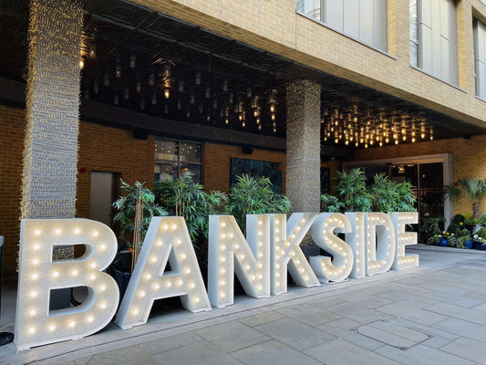 Steel Light Up Letters