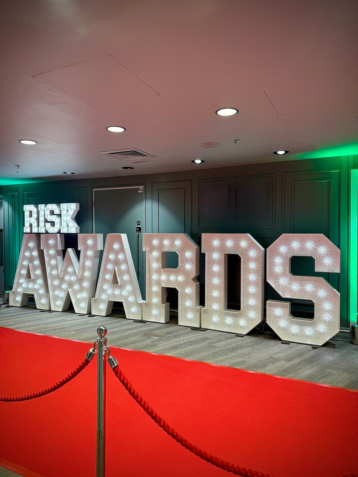 Led Lettering Event Corporate Light Up Letter Hire UK | 4ft–5ft LED Event Letters