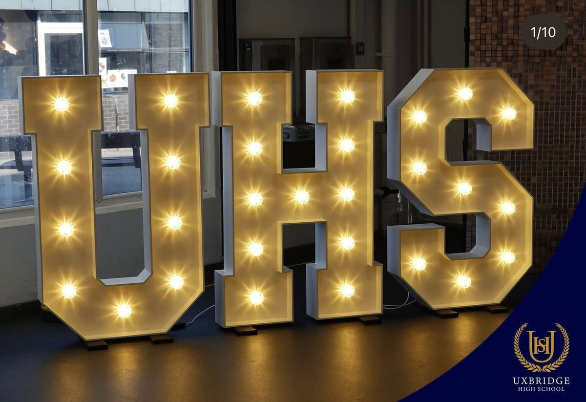 Visible Light Lettering Buy Light Up Letters & Numbers | Custom Light Up Letters UK