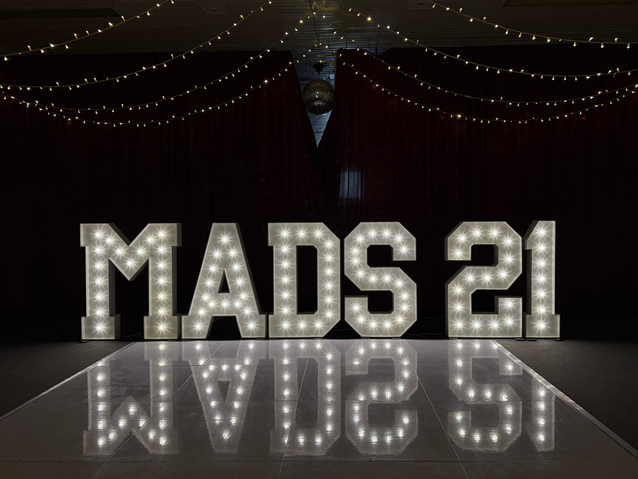 Birthday Light Up Letters