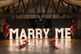Load image into Gallery viewer, Marry Me Proposal Light Up Letters
