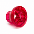 Load image into Gallery viewer, E14 pink cabochon cap and base set – matched pink pair, 60mm fairground light housing for light-up letters and event displays, UK
