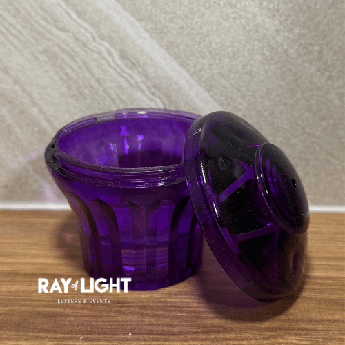 Purple Light Cap & Base