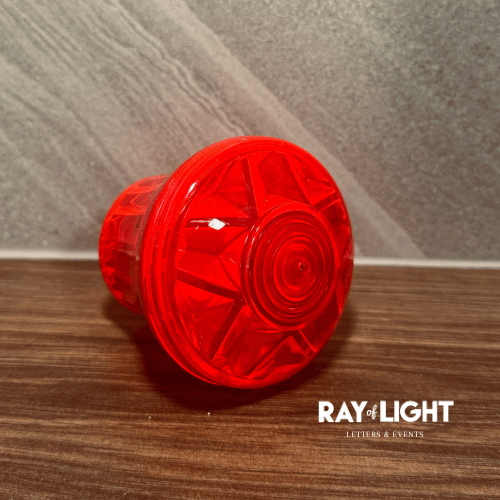 Neon Pink Light Cap & Base