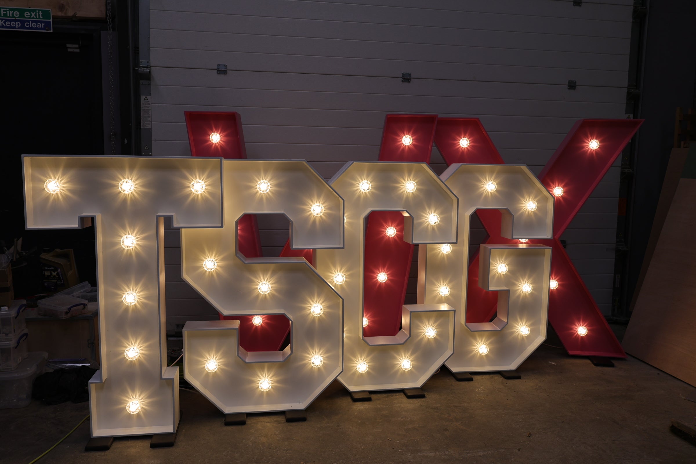 Hollywood Collection - Large Light Up Letters to buy or hire – Ray of ...